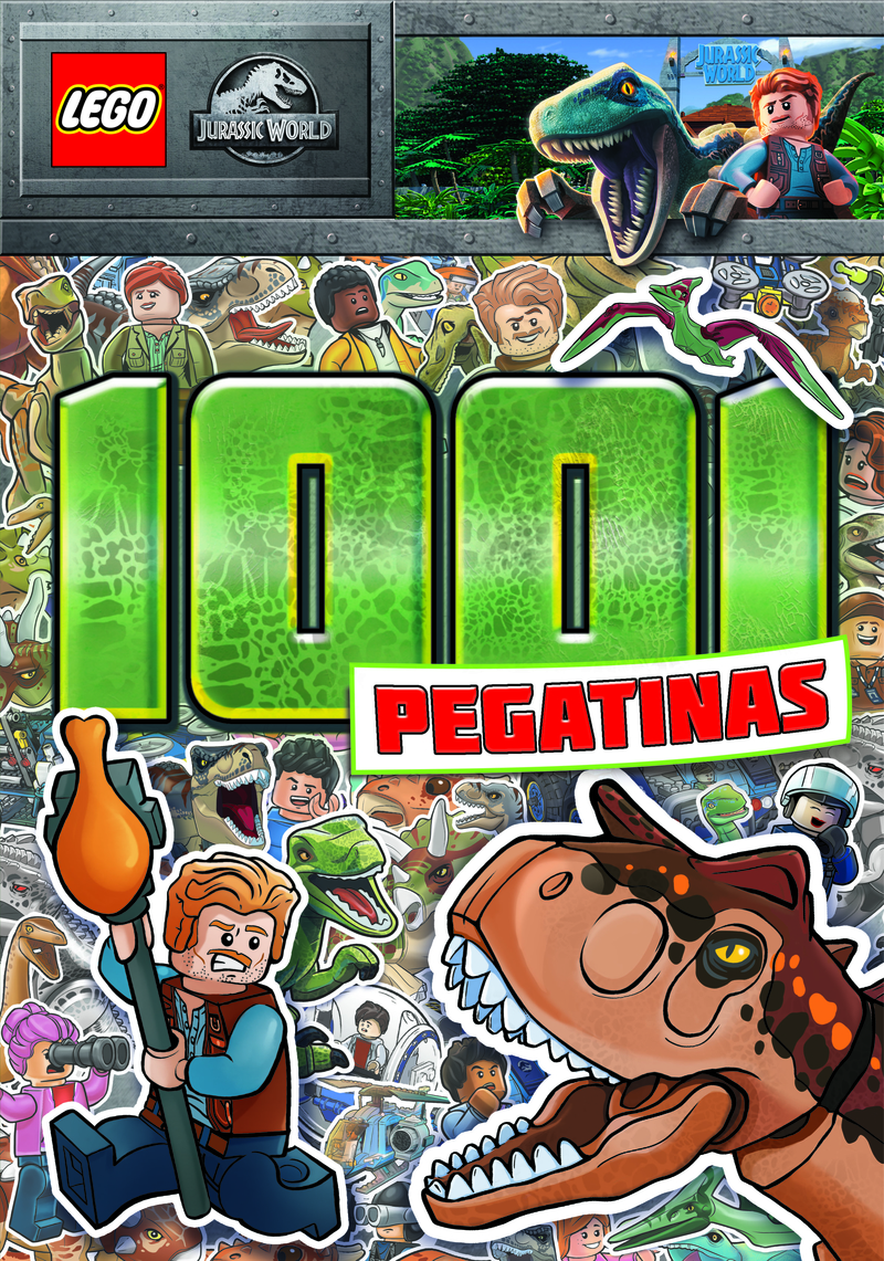 LEGO JURASSIC WORLD. 1001 PEGATINAS. - 126865