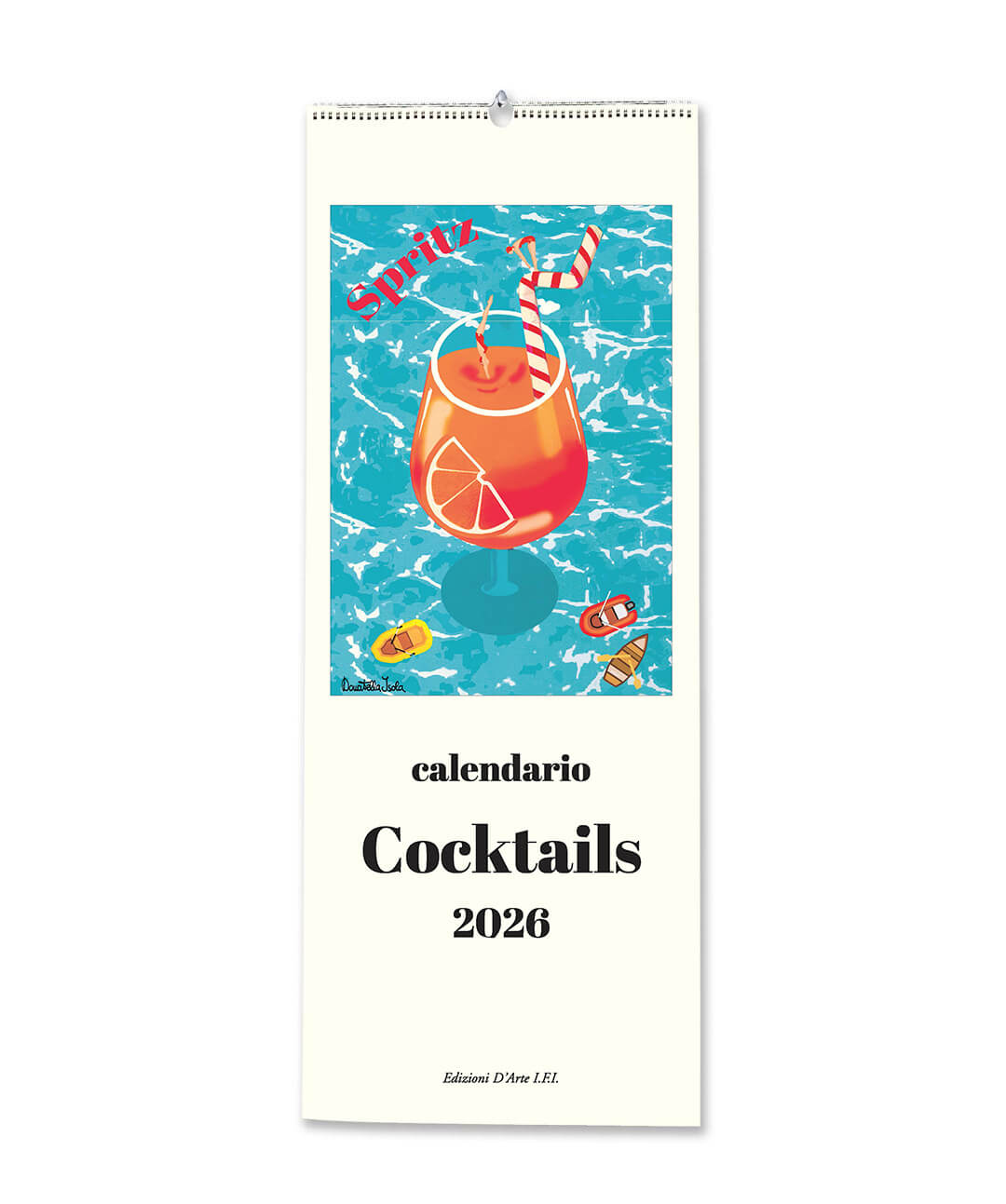 CALENDARIO 2026 COCKTAILS CV2606 13.5X34 - 151165