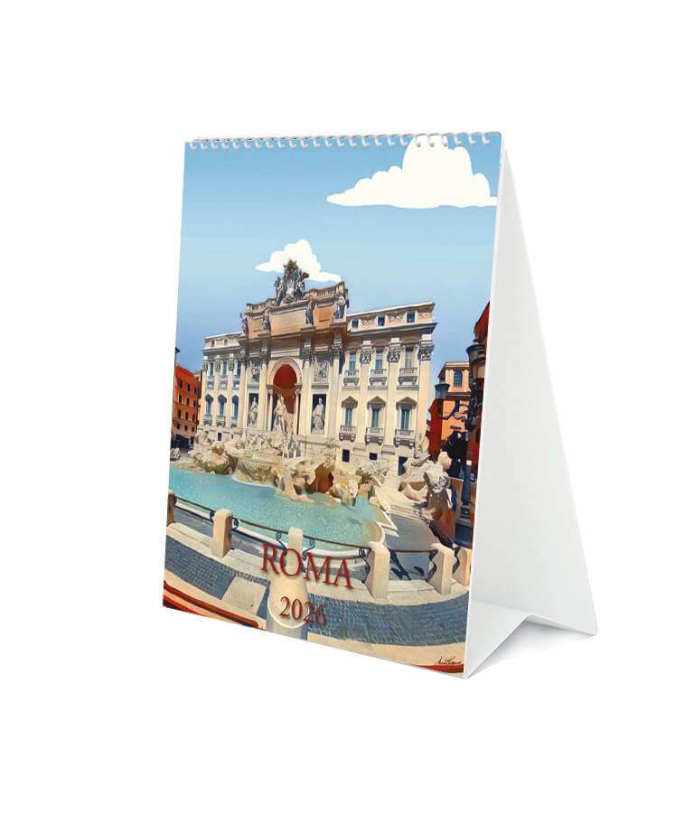 CALENDARIO 2026 ROMA CP2609 13.5X17 - 151156