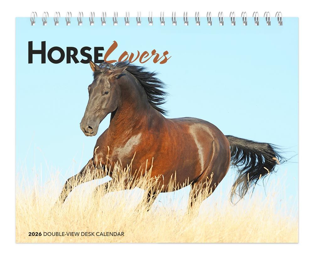HORSE LOVERS 2026 DOUBLE VIEW EASEL - 151468