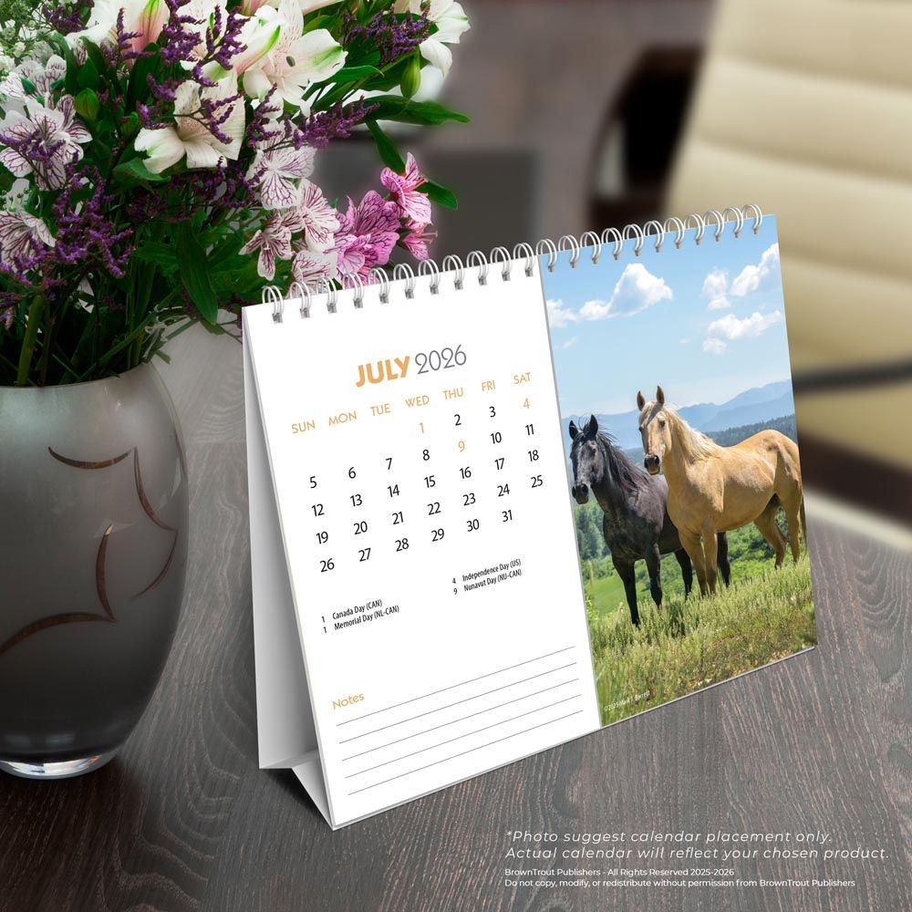 HORSE LOVERS 2026 DOUBLE VIEW EASEL - 151468 - Imagen 3