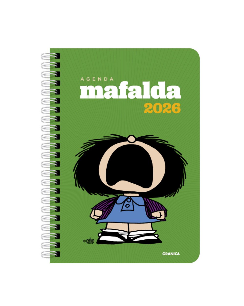 2026 AGENDA MAFALDA ANILLADA PROTESTA VERDE - 153390