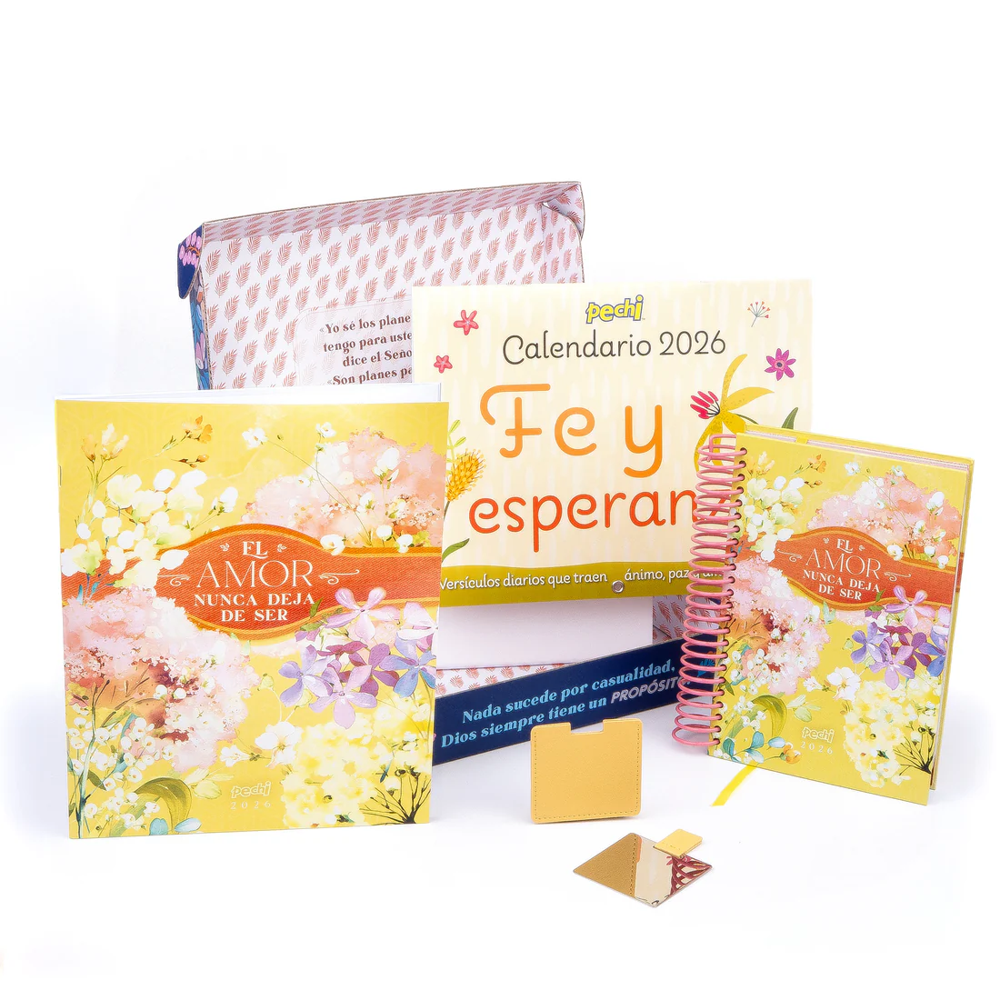 PECHI 2026 KIT DE REGALO KT262 ANILLADA EL AMOR NUNCA DEJA DE SER - 152557