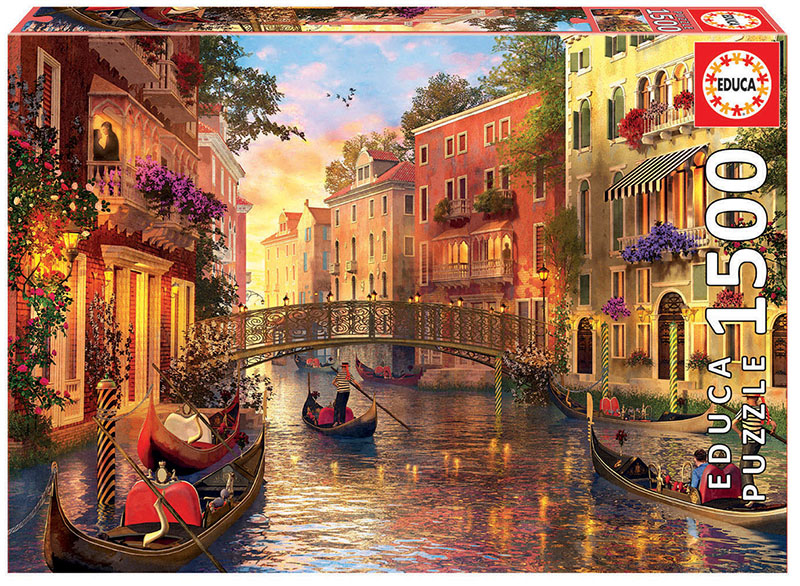 17124 1500 ATARDECER EN VENECIA - 97179