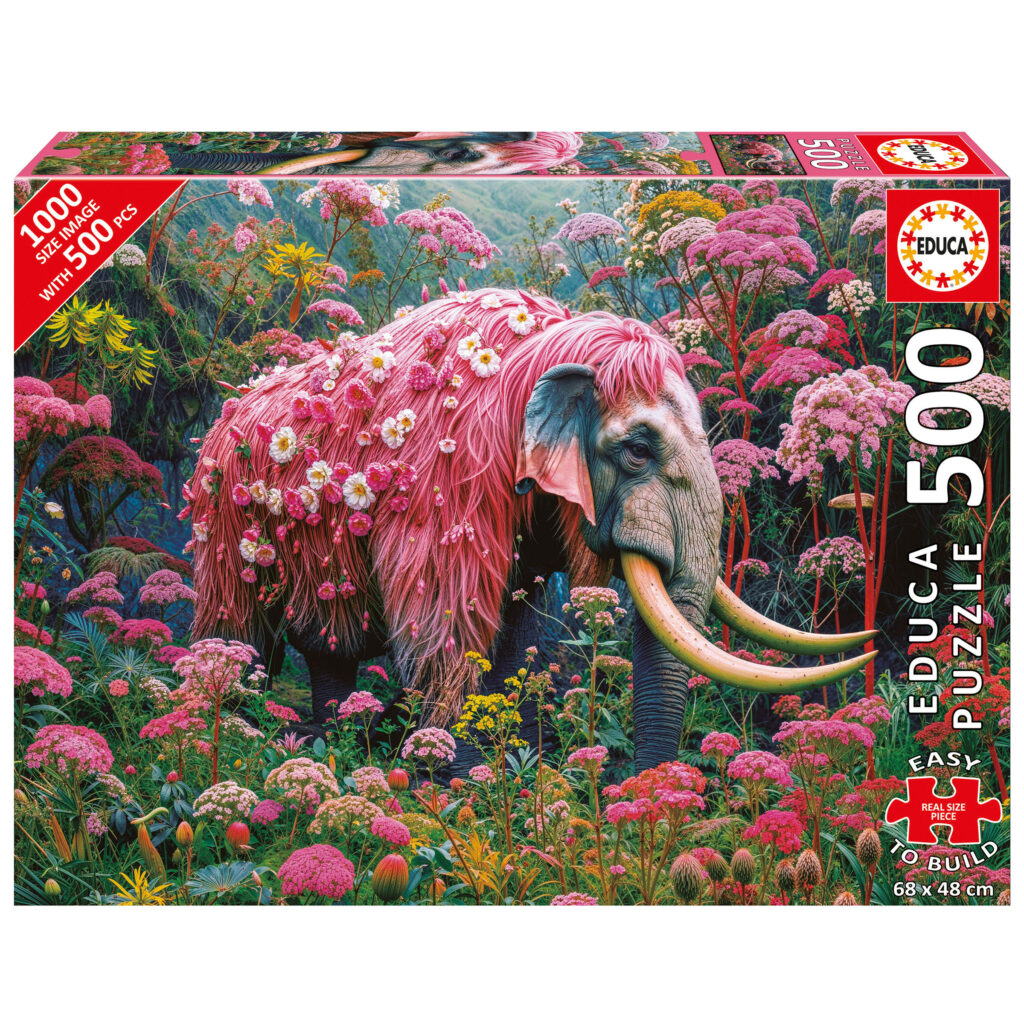 20228 500 PLUS ELEFANTE FLORAL FSC - 154609
