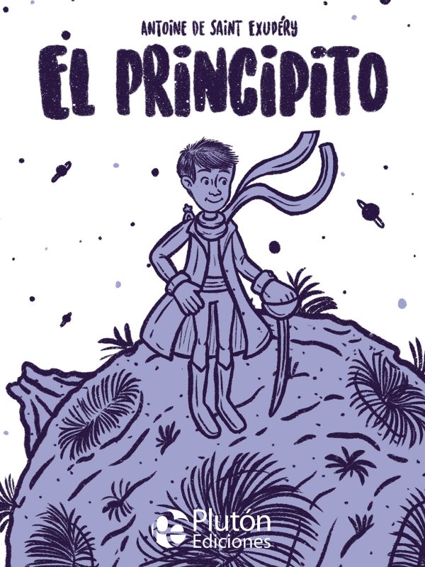 Cubierta - El Principito - Platino - MAQUETA - PLASTIFICADO MATE