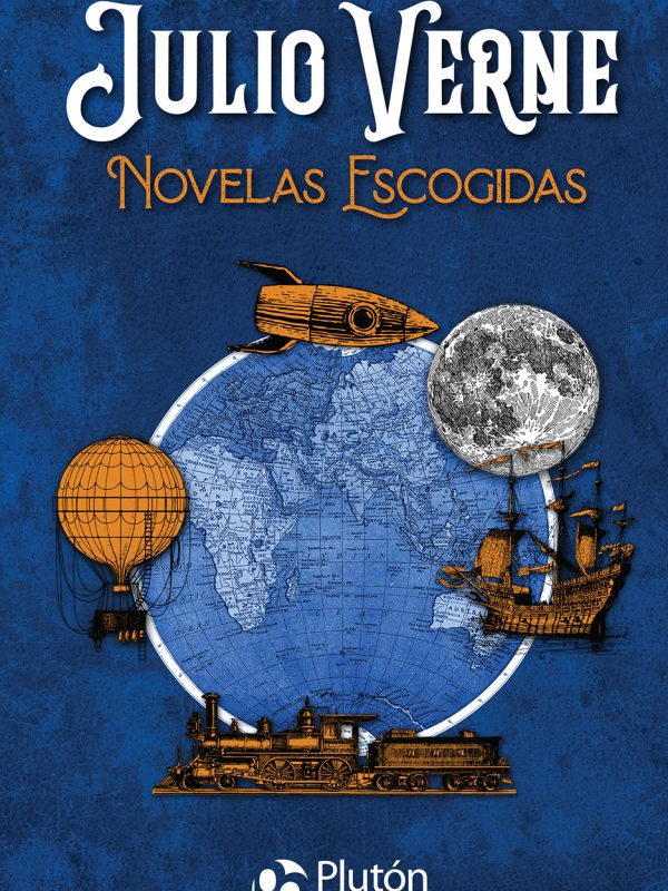 Cubierta - Julio Verne Novelas Escogidas - ORO - Noviembre 2022
