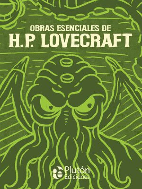 Cubierta - Obras Esenciales de HP Lovecraft - PLASTIFICADO MATE