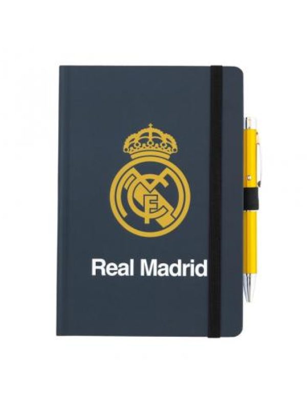 erik-cuaderno-a5-premium-boligrafo-proyector-real-madrid