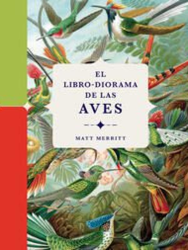 El libro-Diorama de las aves; Matt Merritt